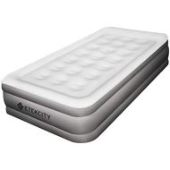 [아마존 핫딜]  [아마존핫딜]Etekcity Air Mattress with Built-in Pump 16.5- Queen Twin Inflatable Blow Up Mattress Raised Air Bed with External Valve for Camping, Friends, Storage Bag, 2-Year Warranty, White