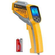 [아마존 핫딜]  [아마존핫딜]Etekcity Lasergrip 1025D Digital Dual Infrared Laser Thermometer Temperature Gun-58℉~1022℉ (-50℃~550℃) with Adjustable Emissivity, Non-Contact Voltage Tester (NCV)