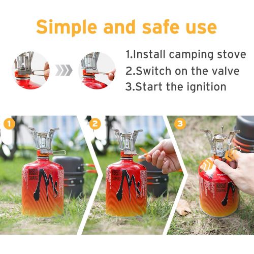  [아마존 핫딜]  [아마존핫딜]Etekcity Ultralight Portable Outdoor Backpacking Camping Stove with Piezo Ignition