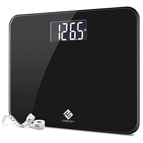  [아마존 핫딜] [아마존핫딜]Etekcity High Precision Digital Body Weight Bathroom Scale with Ultra Wide Platform and Easy-to-Read Backlit LCD, 440 Pounds