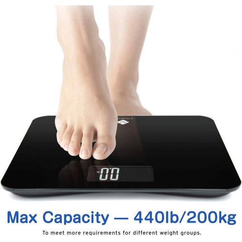  [아마존 핫딜] [아마존핫딜]Etekcity High Precision Digital Body Weight Bathroom Scale with Ultra Wide Platform and Easy-to-Read Backlit LCD, 440 Pounds