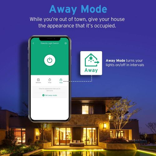  [아마존 핫딜] [아마존핫딜]Smart Light Switch by Etekcity, WiFi Inwall Switch with Timer, Works with Alexa, Google Home and IFTTT, No Hub Required, Guided Installation, ETL and FCC listed, 2 Years Warranty (