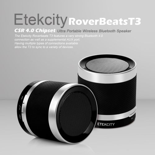  [아마존핫딜][아마존 핫딜] Small Wireless Speakers with Bluetooth，Etekcity Portable USB Speaker with High-Def Stereo Sound, Perfect for Home, Outdoors, Travel，Roverbeats T3