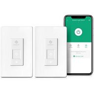 [아마존베스트]Smart Light Switch by Etekcity, WiFi Inwall Switch with Timer, Works with Alexa, Google Home and IFTTT, No Hub Required, Guided Installation, ETL and FCC listed, 2 Years Warranty (