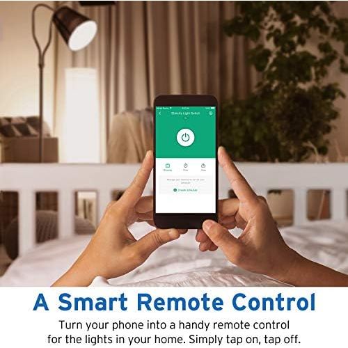  [아마존베스트]Smart Light Switch by Etekcity, WiFi Inwall Switch with Timer, Works with Alexa, Google Home and IFTTT, No Hub Required, Guided Installation, ETL and FCC listed, 2 Years Warranty (