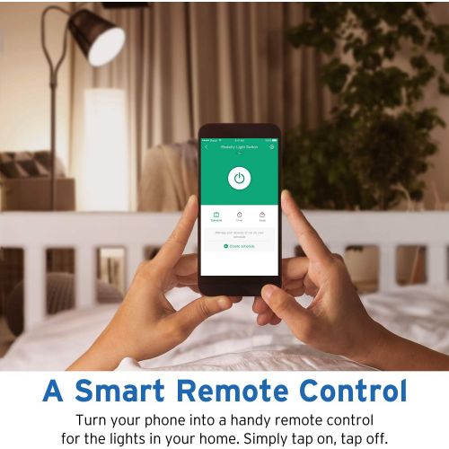  [아마존베스트]Smart Light Switch by Etekcity, WiFi Inwall Switch with Timer, Works with Alexa, Google Home and IFTTT, No Hub Required, Guided Installation, ETL and FCC listed, 2 Years Warranty (