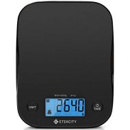 Etekcity Food Kitchen Scale, Digital Weight Grams and Oz for Baking and Cooking, Large, Black