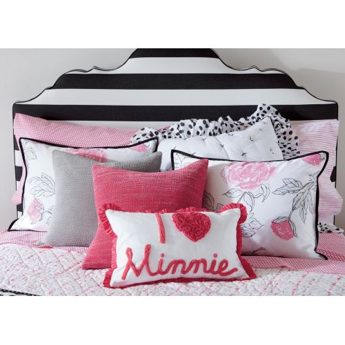  Ethan Allen | Disney Glimmer Pillow, Minnie Pink
