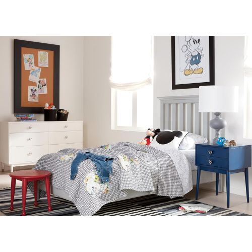  Ethan Allen | Disney Mickey Mouse Comic Collage Quilt, Twin