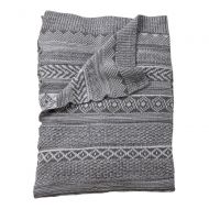 Ethan Allen | Disney Sweater Stitch Knit Stroller Blanket, Mouse Grey