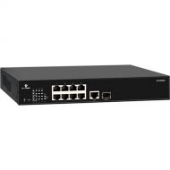 EtherWAN Unmanaged Ethernet Switch with 8 PoE+ 802.3at + 2 Gigabit Ports