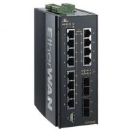 EtherWAN EX73900E Series Hardened Managed 8-Port 10/100/1000BASE-T(X) + 2-Port 100/1000BASE SFP Ethernet Switch