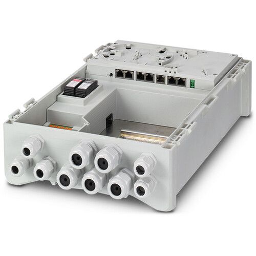  EtherWAN EasyPoE Box Series 4-Port 10/100/1000BASE-T PoE + 2-Port 10/100/1000BASE-T Managed Ethernet Switch