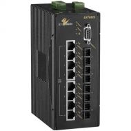 EtherWAN Hardened Managed 8-Port 10/100BASE-TX PoE + 2-Port Gigabit 100/1000BASE SFP DDM Ethernet Switch