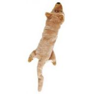 SPOT Skinneeez Big Bite Coyote | Stuffingless Dog Toy | Stuffingless Dog Toys With Squeaker | For Heavy Chewers | Coyote Design | 18 | By Ethical Pet