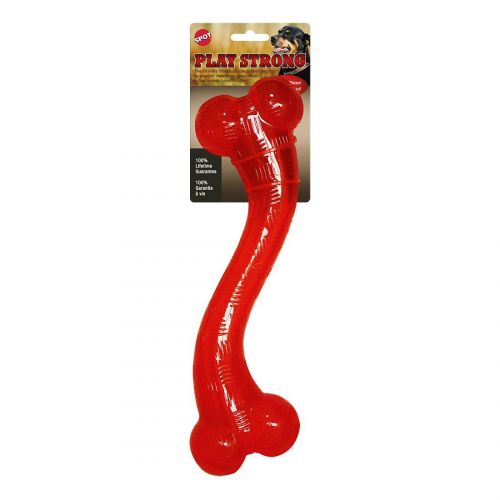  Ethical Pets Play Strong Virtually Indestructible Rubber S Dog Bone Toy, 12-Inch Dog chew Toy.