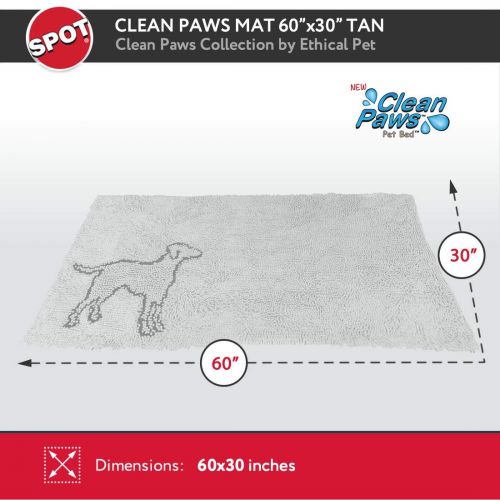  Ethical Pets Clean Paws Micro Fiber Dog Mat