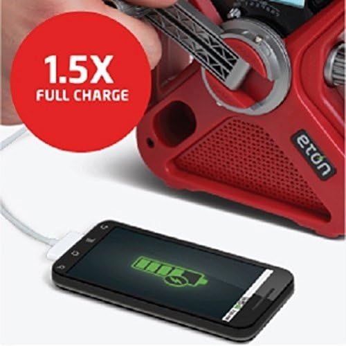  [아마존핫딜][아마존 핫딜] Eton American Red Cross Emergency NOAA Weather Radio with USB Smartphone Charger, LED Flashlight & Red Beacon