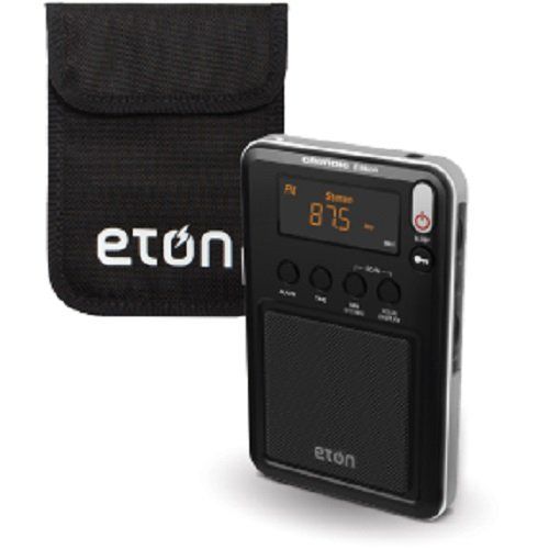  [아마존베스트]Eton Mini Compact AM/FM/Shortwave Radio, Black