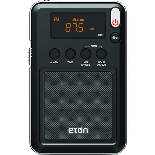  [아마존베스트]Eton Mini Compact AM/FM/Shortwave Radio, Black