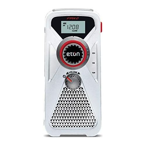  Eton Hand Turbine AM/FM/NOAA Weather Radio with USB Smartphone Charger and LED Flashlight: Electronics