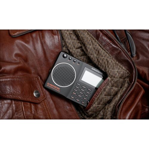  Eton Grundig G2 AM  FM  Shortwave Radio, Recorder - Black, NG2B