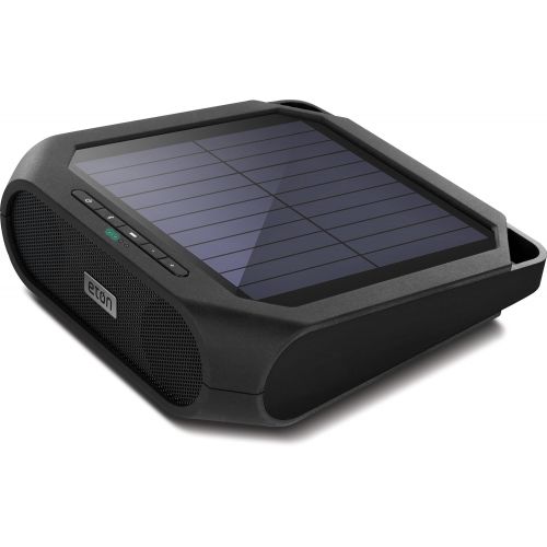  Eton Rugged Rukus The solar-powered, Bluetooth-ready, smartphone-charging speaker, Black, NRKS200B