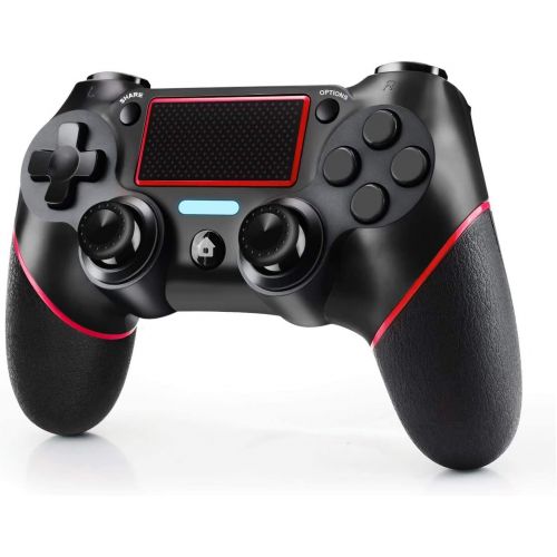  [아마존베스트]Etpark Wireless Controller for PS4, Touch Panel Gamepad with Dual Vibration and Audio Function, Anti-Slip Grip and Mini LED Indicator