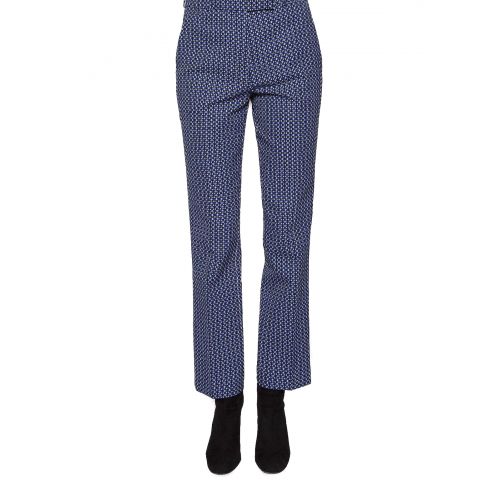  Etro Jacquard cotton straight trousers