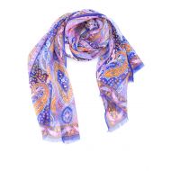 Etro Paisley pattern silk scarf