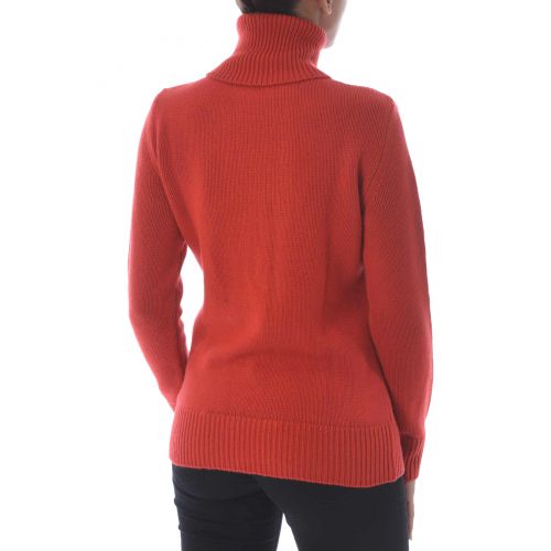  Etro Wool and cashmere orange turtleneck