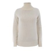 Etro Wool and cashmere white turtleneck