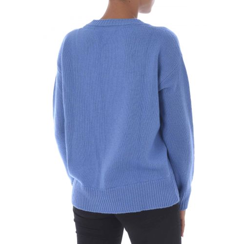  Etro Wool and cashmere blue crewneck