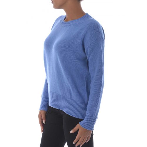  Etro Wool and cashmere blue crewneck