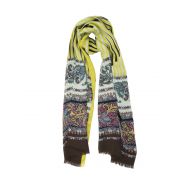 Etro Wool and silk printed scarf