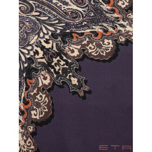  Etro Printed silk pochette