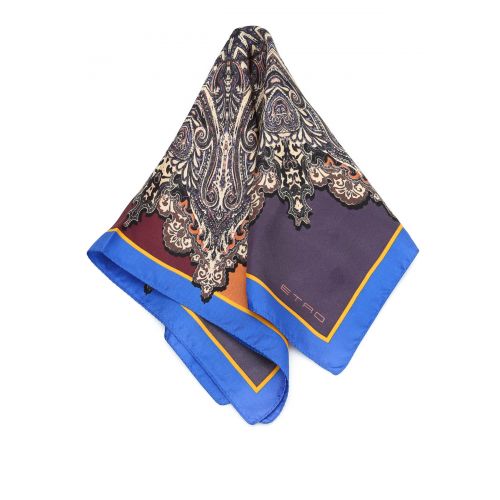  Etro Printed silk pochette