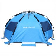 Etuoji New UV Protect Hiking Tent Pop-up Beach Tent Polyester Waterproof 3-4 Person Camping [US Stock]