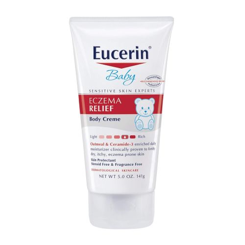  [아마존베스트]Eucerin Baby Eczema Relief Body Cream - Steroid & Fragrance Free for 3+ Months of Age - 5 oz. Tube