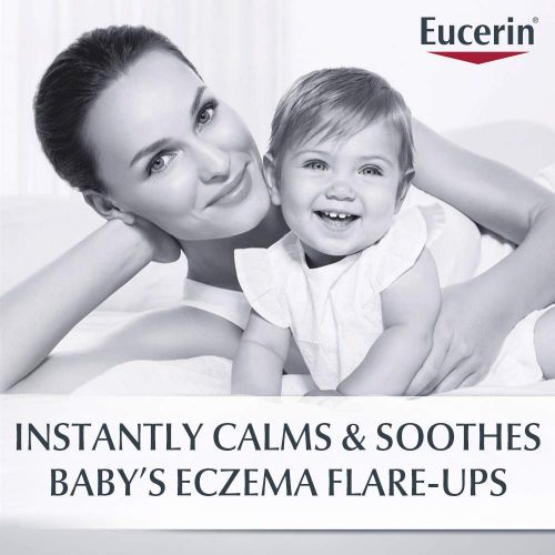  Eucerin Baby Eczema Relief Flare-Up Treatment - Steroid & Fragrance Free for 3+ Months of Age - 2 oz. Tube