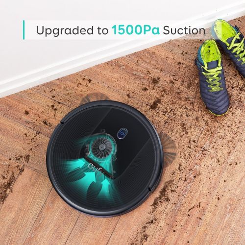  [아마존 핫딜] [아마존핫딜]Eufy eufy BoostIQ RoboVac 30, Robot Vacuum Cleaner, Upgraded, Super-Thin, 1500Pa Suction, Boundary Strips Included, Quiet, Self-Charging Robotic Vacuum Cleaner, Cleans Hard Floors to Me