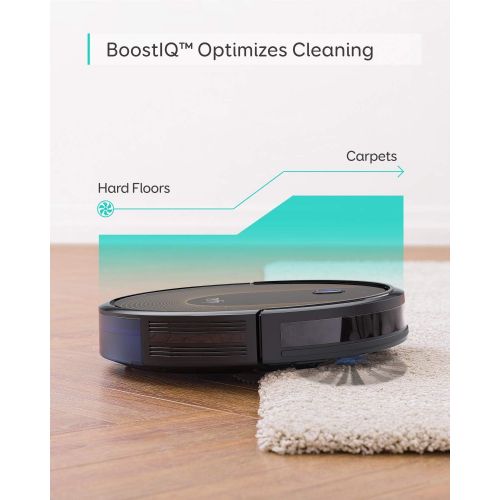  eufy [BoostIQ] RoboVac 30C, Robot Vacuum Cleaner, Wi-Fi, Super-Thin, 1500Pa Suction, Boundary Strips Included, Quiet, Self-Charging Robotic Vacuum Cleaner, Cleans Hard Floors to Me