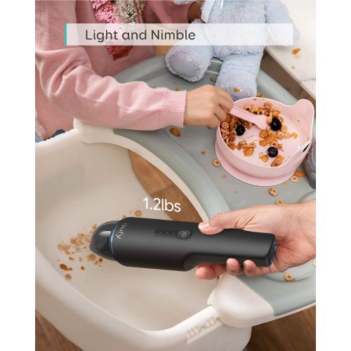  eufy by Anker, HomeVac H11, Cordless Handheld Vacuum Cleaner, Ultra-Lightweight 1.2lbs, 5500Pa Suction Power, USB Charging, for Home Cleaning