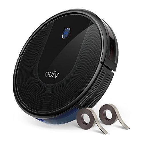  eufy BoostIQ RoboVac 30, Robot Vacuum Cleaner, Upgraded, Super-Thin, 1500Pa Suction, Boundary Strips Included, Quiet, Self-Charging Robotic Vacuum Cleaner, Cleans Hard Floors to Me