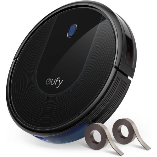  eufy BoostIQ RoboVac 30, Robot Vacuum Cleaner, Upgraded, Super-Thin, 1500Pa Suction, Boundary Strips Included, Quiet, Self-Charging Robotic Vacuum Cleaner, Cleans Hard Floors to Me