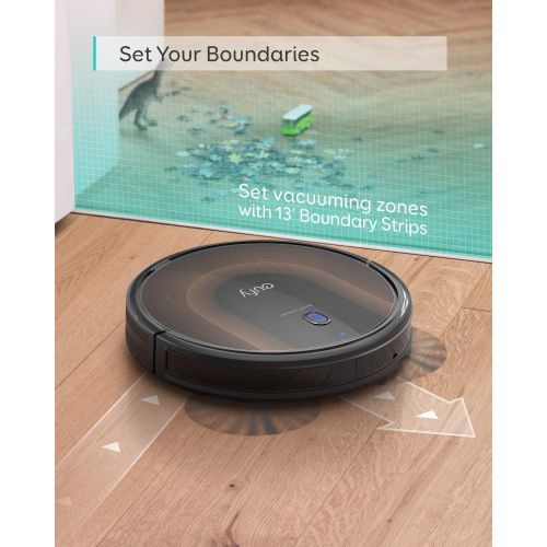  eufy BoostIQ RoboVac 30C MAX, Wi-Fi, Super-Thin, 2000Pa Suction, Boundary Strips Included, Quiet, Self-Charging Robotic Vacuum Cleaner, Cleans Hard Floors to Medium-Pile, Black