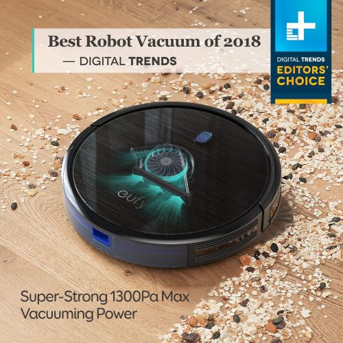  [아마존베스트]eufy by Anker, BoostIQ RoboVac 11S (Slim), Robot Vacuum Cleaner, Super-Thin, 1300Pa Strong Suction, Quiet, Self-Charging Robotic Vacuum Cleaner, Cleans Hard Floors to Medium-Pile C