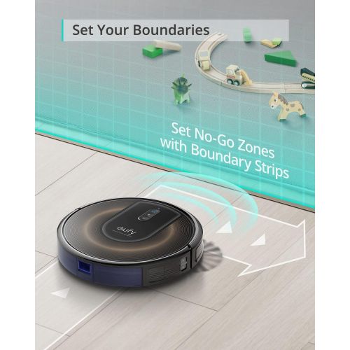  [아마존베스트]eufy by Anker, RoboVac G30 Edge, Robot Vacuum with Smart Dynamic Navigation 2.0, 2000Pa Suction, Wi-Fi, Boundary Strips, for Carpets and Hard Floors.