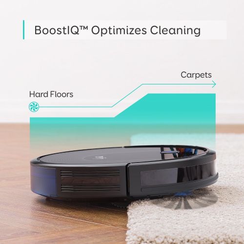  eufy by Anker, BoostIQ RoboVac 30, Robot Vacuum Cleaner, Upgraded, Super-Thin, 1500Pa Suction, Boundary Strips Included, Quiet, Self-Charging Robotic Vacuum, Cleans Hard Floors to