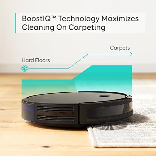  eufy by Anker, BoostIQ RoboVac 11S (Slim), Robot Vacuum Cleaner, Super-Thin, 1300Pa Strong Suction, Quiet, Self-Charging Robotic Vacuum Cleaner, Cleans Hard Floors to Medium-Pile C